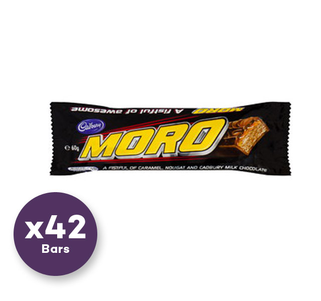 Cadbury Moro Bar 60g x 42 bars Sweet Dealer