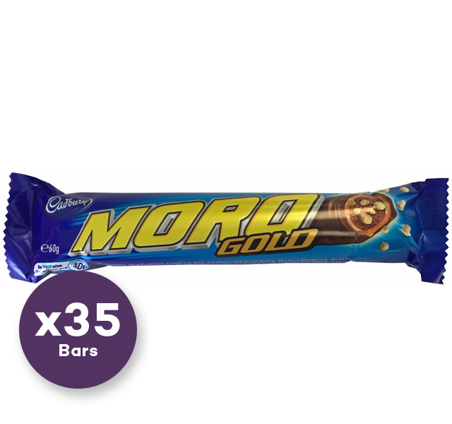 Cadbury Moro Gold Bar 60g x 35 bars Sweet Dealer